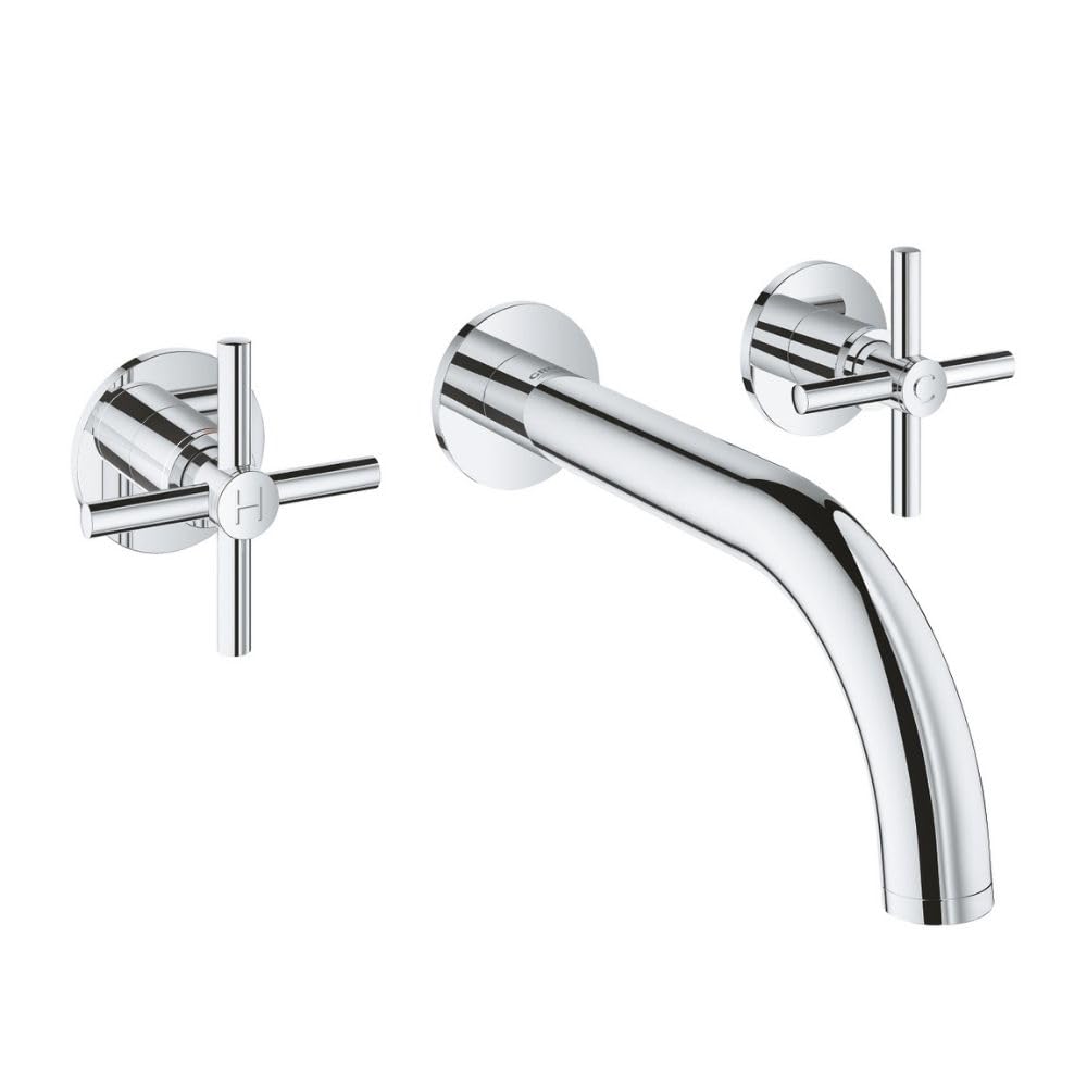 Grohe Atrio 20164003 Bathroom Tap 3-Hole Basin Mixer Chrome