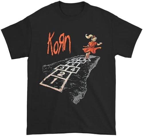 Amazon.com: Korn T Shirt Follow The Leader Band Logo Official