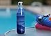 MIRA Vacuum Insulated Travel Water Bottle | Leak-proof Double Walled Stainless Steel Cola Shape Sports Water Bottle | No Sweating, Keeps Your Drink Hot & Cold | 25 Oz (750 ml) (Blue Mountain)