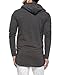 Tinted Men's Cotton Blend Hooded Cardigan,Anthera,Medium