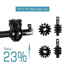 INJORA RC Front & Rear Axles Set +4mm Extended