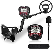 Metalldetektor, DRMOIS Professionell Metallsuchgerät mit Pinpoint- Funktion und Wasserdichter Suchspule All-Metall und...