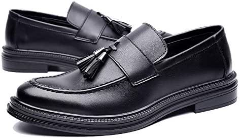black leather comfy work shoes