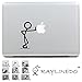 RayLineDo® 2PCS Removable DIY MacBook Air Pro Decal Stickers Decoration Laptop Sticker for 11