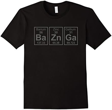 Mens Chemistry Pun Tshirt Science Tee Small Black