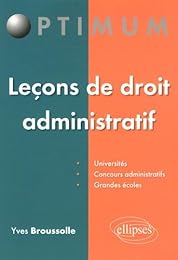 Leçons de droit administratif