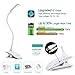 LOYLOV Book Light USB Rechargeable,3 Brightness Glare-Free Soft Lights,12 Warm Leds,Clip on Headboard in Bed at Night 360 Degrees Flexible,Touch Switch USB Bedside Reading Lamp for Bookworms and Kids