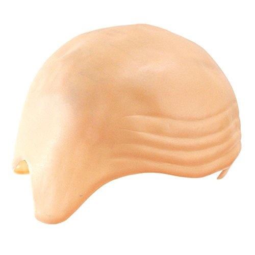 ZS Bald Monk Wig Adult/Children Dance Makeup Item Halloween Costume Cosplay Party Bald Hat Latex