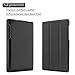 INFILAND Case for Lenovo Tab 3 Essential, Ultra Slim Tri-Fold Case Cover for 2016 Release Lenovo Tab 3 Essential 7.0 7-Inch Tablet - Black