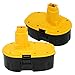 Enegitech 2 Pack Battery For DEWALT 18V 3.0Ah XRP DC9096 DC9099 Replacement High Capacity Cordless Power Tools (Pod-Style)