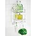InterDesign Metal Vanity Tray, Non-Slip Guest Board for Bathroom, Kitchen, Office, Craft Room 8, Shower Caddy
