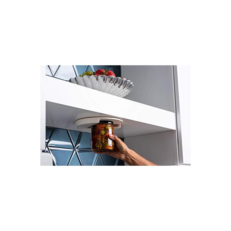 Bellemain’s Universal Under Jar Opener, Under Counter Can Opener [2 Pack] Premium Lid