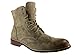 Delli Aldo Men's 828A Wing Tip Ankle High Boots