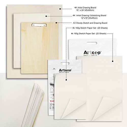 227-in-One Custom Artist Painting Drawing Art Kit with French Style Art Easel & Sketchbox, Perfect for Oil Watercolor Painting, Beginner, Professional -Lightwish