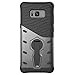 SunRemex Durable Armor Galaxy S8 Plus Case with Full Body Protective and Resilient Shock Absorption and 360 Degree Rotating Kickstand Design for Samsung Galaxy S8 Plus (6.2 inch 2017) (Black)