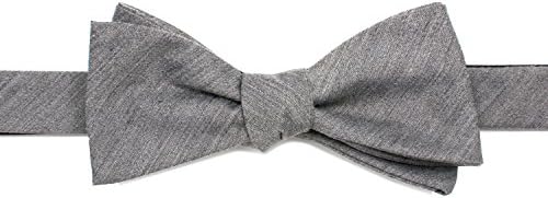 Ox and Bull Trading Co. Gray Wool Bow Tie