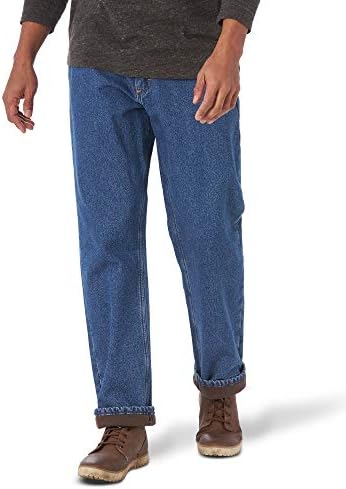 Amazon.com: zhorefine Mens Super Soft Fleece Lined Jeans Taper