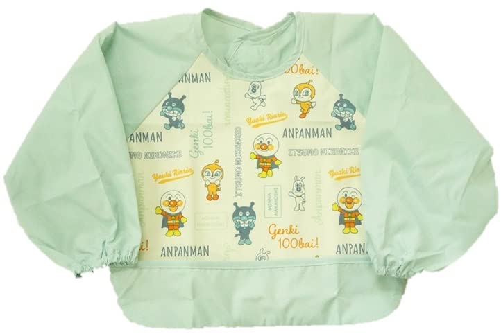 バンダイ アンパンマン長袖お食事用エプロン サックスの商品画像