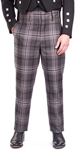 Kilt Society Mens Essentials Scottish Tartan Trousers Trews