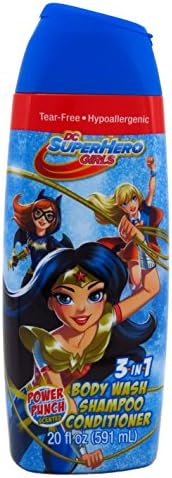 Superhero Girls Body Wash 3In1 20 Ounce Power Punch