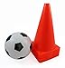 Fun Express Orange Traffic Cones - Set of 12 - VBS Vacation Bible School Supplies/Decor - Great for Kids Sports, Games and Toys