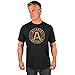 Atlanta United FC MLS Men's Team Logo T-Shirt (Large) Black