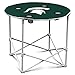 Logo Brands NCAA Michigan State Spartans Round Tailgating Table – Portable with Foldable Legs, 4 Cup Holders, Powder-Coated Steel, and 27.6