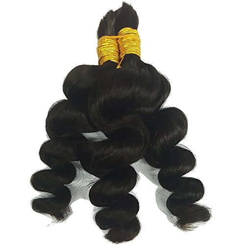 Loose Wave Bulk Human Hair For Braiding Hair No Weft Micro mini