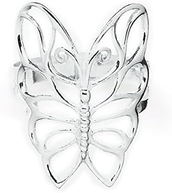 Tomas Jewelry Sterling Silver Butterfly Ring Size 7
