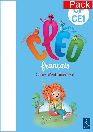Pack de 6 Cahiers Cleo Français Cahier d'Entrainement CP-CE1
