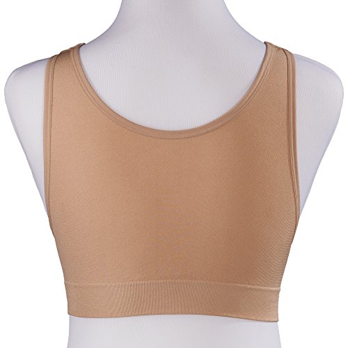 Bravity Women AntiWrinkle Cleavage Sleep Bra/Seamless & Adjustable