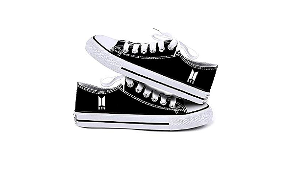 1 Pair Kpop BTS Bangtan Boys Canvas 
