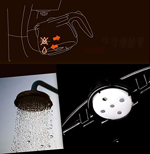 Allamp Filterkaffeemaschine, Drip Kaffeemaschinen mit Glaskanne 650ML abnehmbare Filterkaffeemaschine Anti-Drip Behalten… – Bild 6