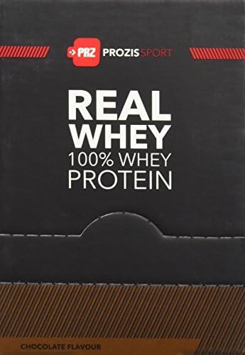 10 x Sachet 100% Real Whey Protein 25 g Chocolate by Prozis Sport