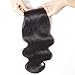 Usheen Hair Body Wave Closure Brazilian Virgin Hair Body Wave Hair Closure Human Hair Pre Plucked Closure Hand Tied Swiss 4x4 Closure with Baby Hair 8 Inch Free Part Can Be Dyed and Bleached