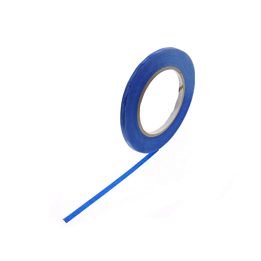 Decorating Masking Tape 8/12/18MM Painters Tape Masking Tape for Painting Blue Decorators Tape Masking Painters Tape for Indoor and Outdoor 1Pcs