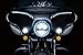 Kuryakyn 5029 Motorcycle Lighting: Fairing Mounted H3 Halogen Lamp Driving Lights with Turn Signal/Blinker Light for 1997-2019 Harley-Davidson Motorcycles, Gloss Black, 1 Pair
