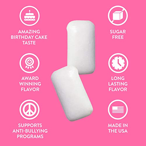 Project 7 Sugar Free Gum Long Lasting Gourmet Bubble Gum Low Carb