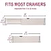 RAPTUROUS Adjustable Drawer Dividers, 2.5