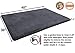 Dogbed4less Premium Extra Large Gel-Infused Memory Foam Dog Bed Mat Pillow Topper, Fit XL 48