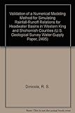 Image de Validation of a Numerical Modeling Method for Simulating Rainfall-Runoff Relations for Headwater Basins in Western King and Shohomish Counties (U.S. G