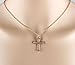 Usstore Women Fashion Casual Personality Cross Lariat Necklaces Pendants Chain Gift