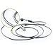 RUBAN 6 Feet Notebook Laptop Combination Lock PC Security Cable 4 Digit Password Metallic