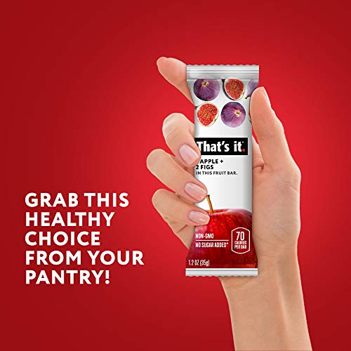 image for That's it. Apple + Fig Fruit Bars 100% All Natural, No Artificial Ingr