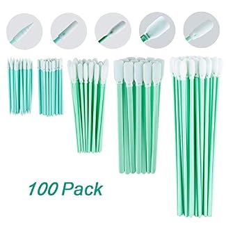 BTSD-home Foam Cleaning Swab Sticks Multi-Purpose Cleanroom Foam Q Tips Cleaning Swab for Printers, Electronics and Gun