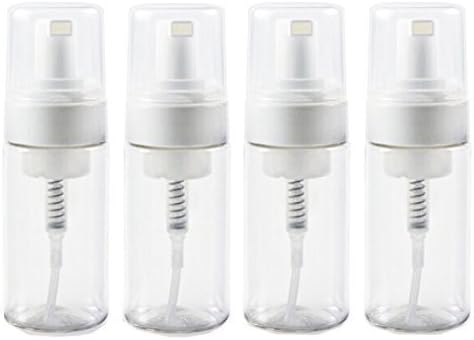 Unafreely 50ml (1.7 oz) Mini Foaming Dispensers for Castile Liquid Soap Pack of 2/4 (4pcs)