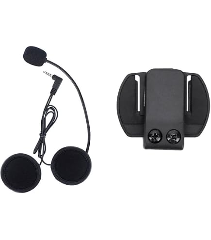 Micrófono Para Auriculares Cardo Edge, Compatible Con Intercomunicadores, Resistente Al Agua Y Con Opción De Cable Suave O Duro