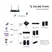 Sound Town Professional Dual-Channel VHF Handheld Wireless Microphone System with LED Display, 2 Handheld Mics for Family Party, Conference, Karaoke, Wedding, Church (SWM10-V2HH)