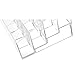Weiai 24 Stand Transparent Plastic Trapezoid Makeup Cosmetic Organizer Display Stand A77