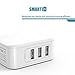 iClever BoostCube 36W 3-Port USB Wall Charger (Foldable Plug) with SmartID